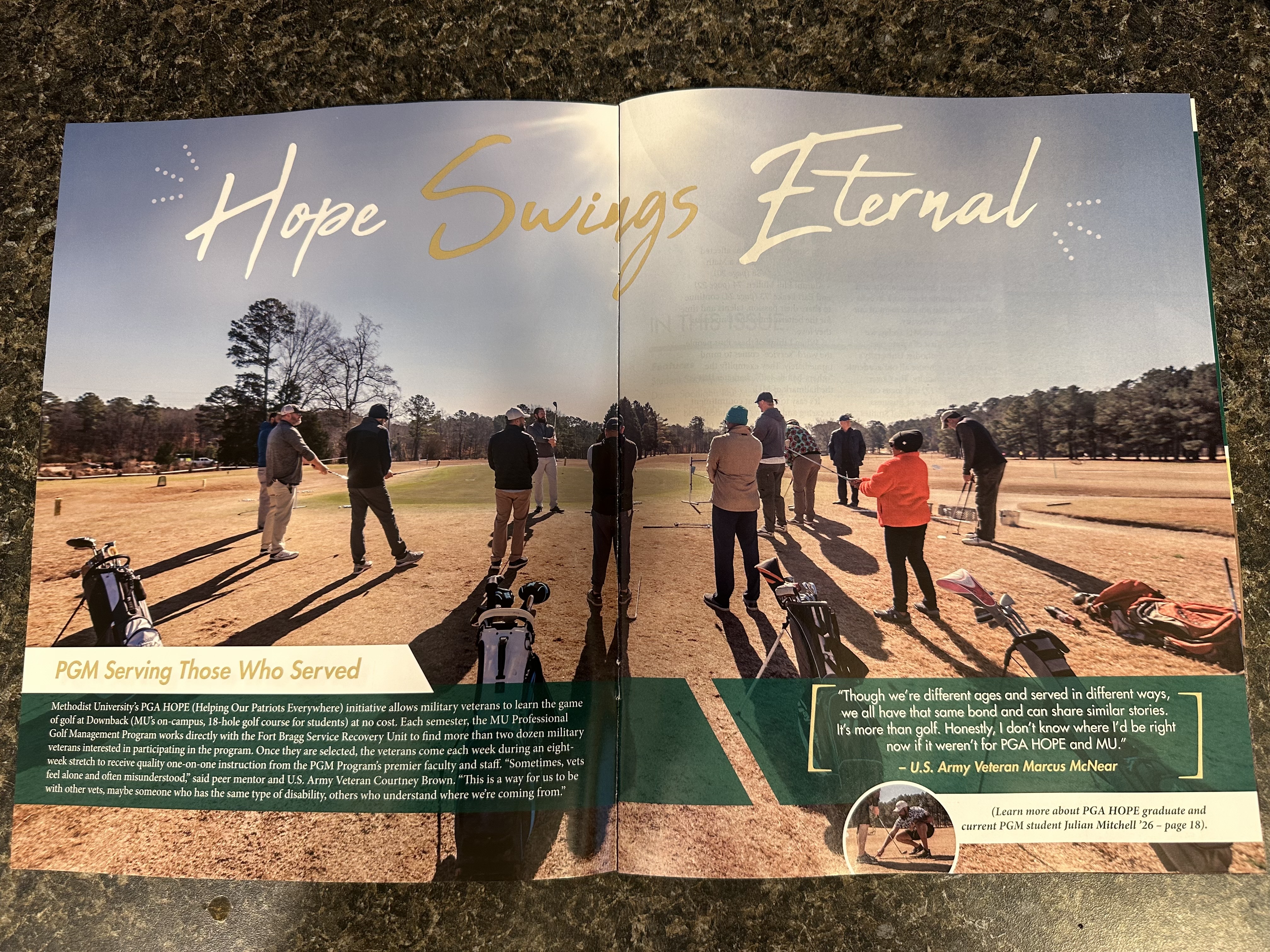 PGA HOPE Fayetteville